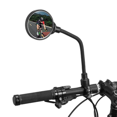 ROCKBROS 360° Adjustable HD Bike Mirror, Wide Angle Convex for Men Women