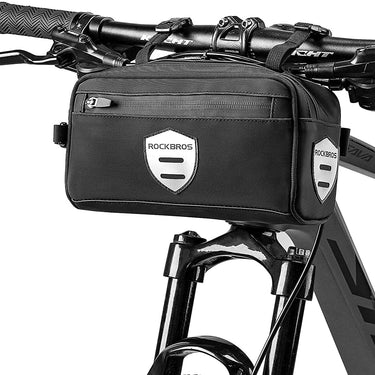 ROCKBROS Bike Handlebar  Front Frame Bag with Removable Shoulder Strap for Cycling