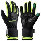 Guantes de Ciclismo de Invierno ROCKBROS, Guantes Térmicos Cortavientos con Pantalla Táctil para Hombre y Mujer