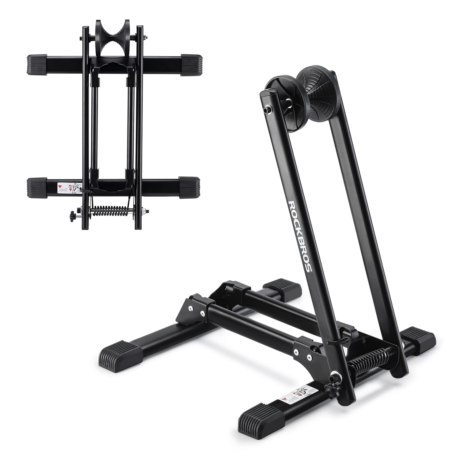 ROCKBROS Foldable Bike Stand for 20"-29" Wheels - Indoor & Outdoor Bike Holder