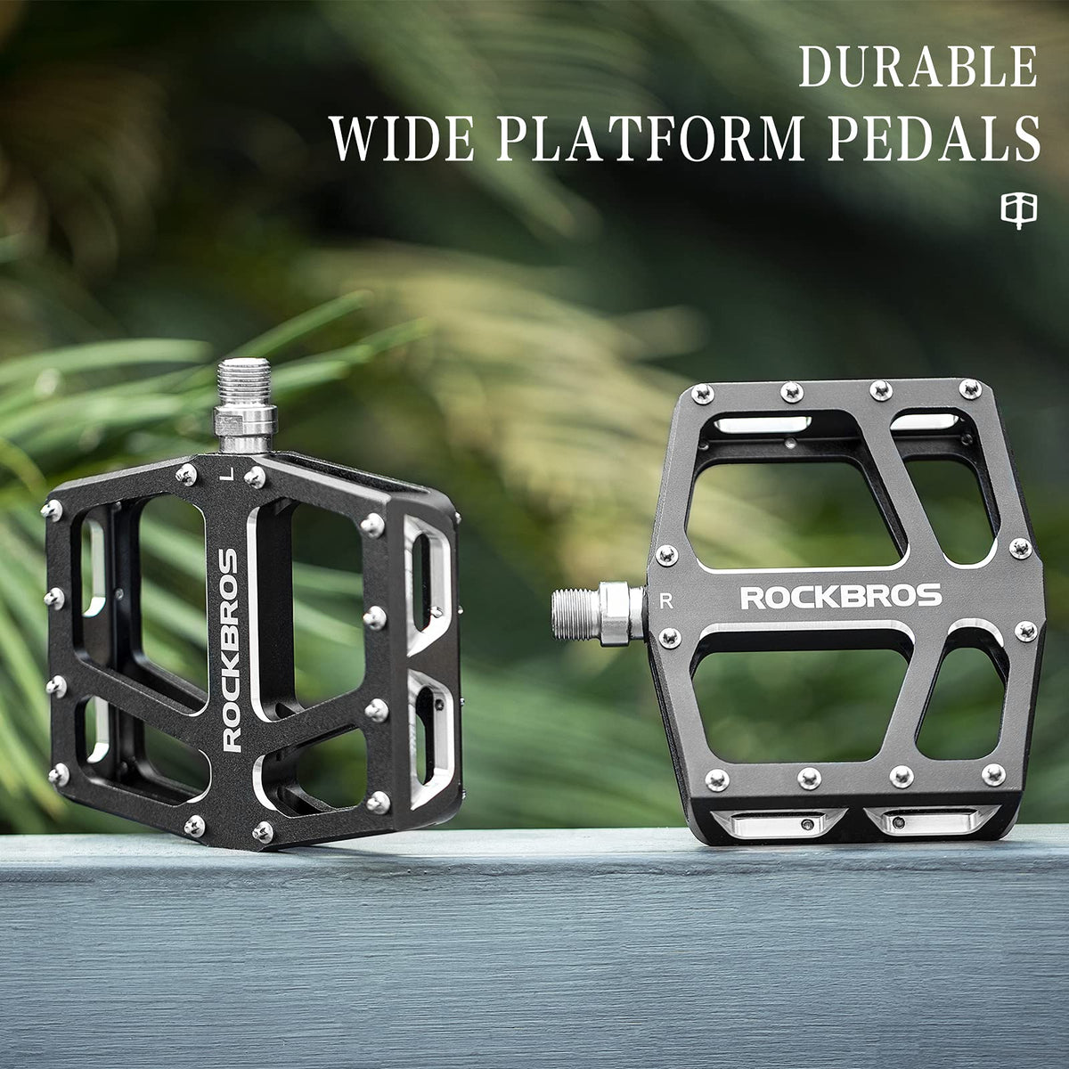 road bike platform pedals Wide Platform MTB Pedals