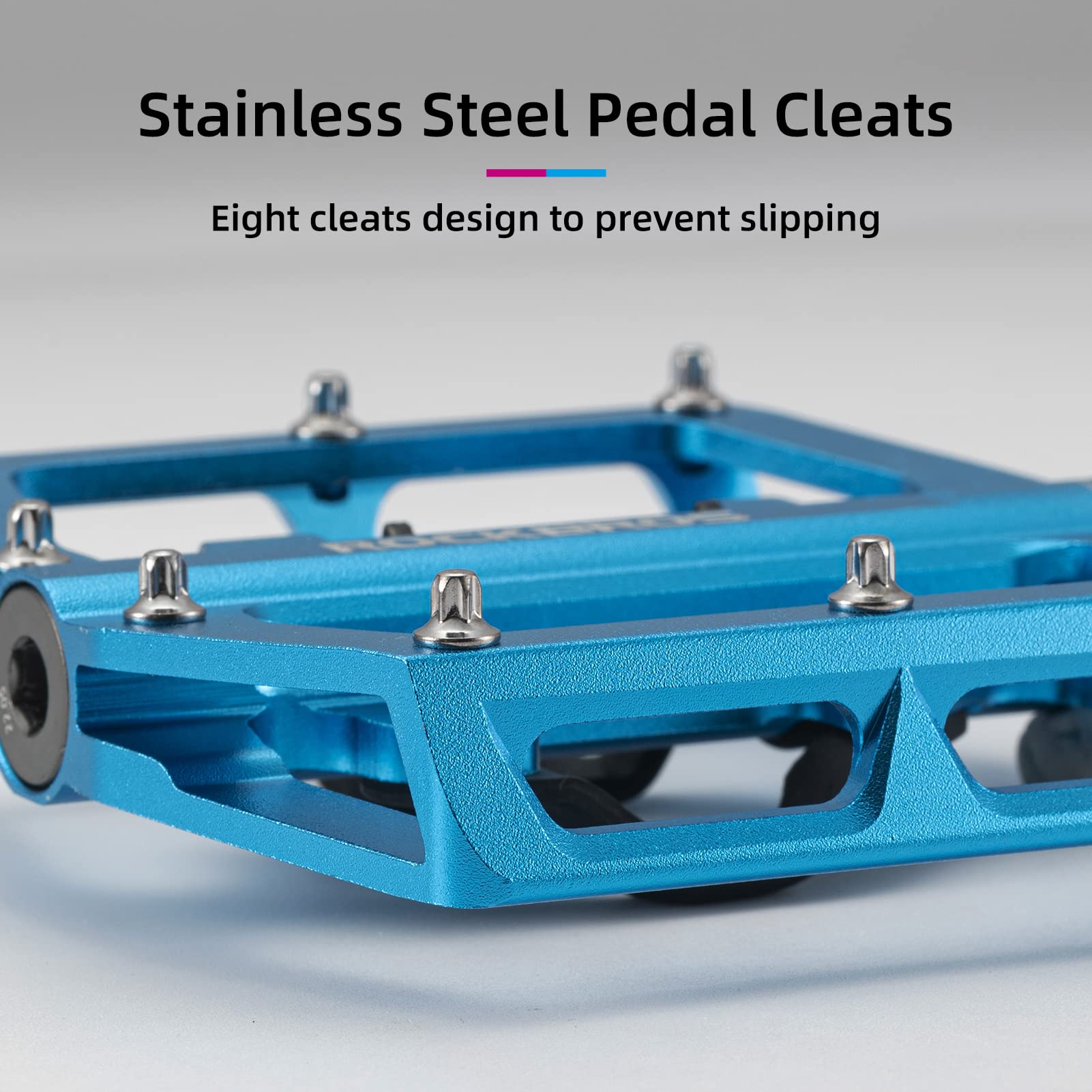 ROCKBROS MTB Aluminum Bike Pedals Compatible with SPD - ROCKBROS