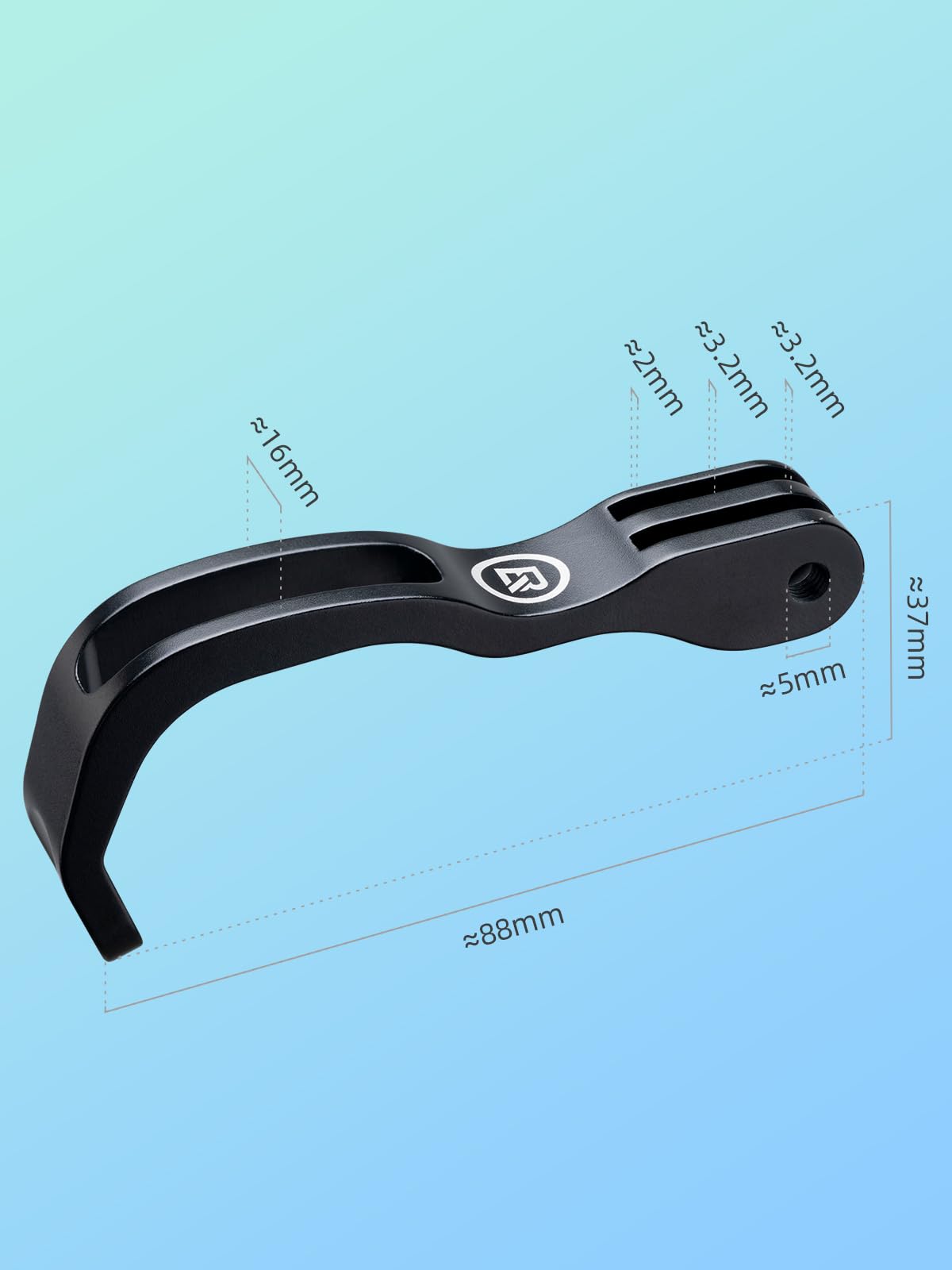ROCKBROS Bicycle Headlight Extender Holder Stand Bracket Cycling Part for Brompton and Folding Bikes
