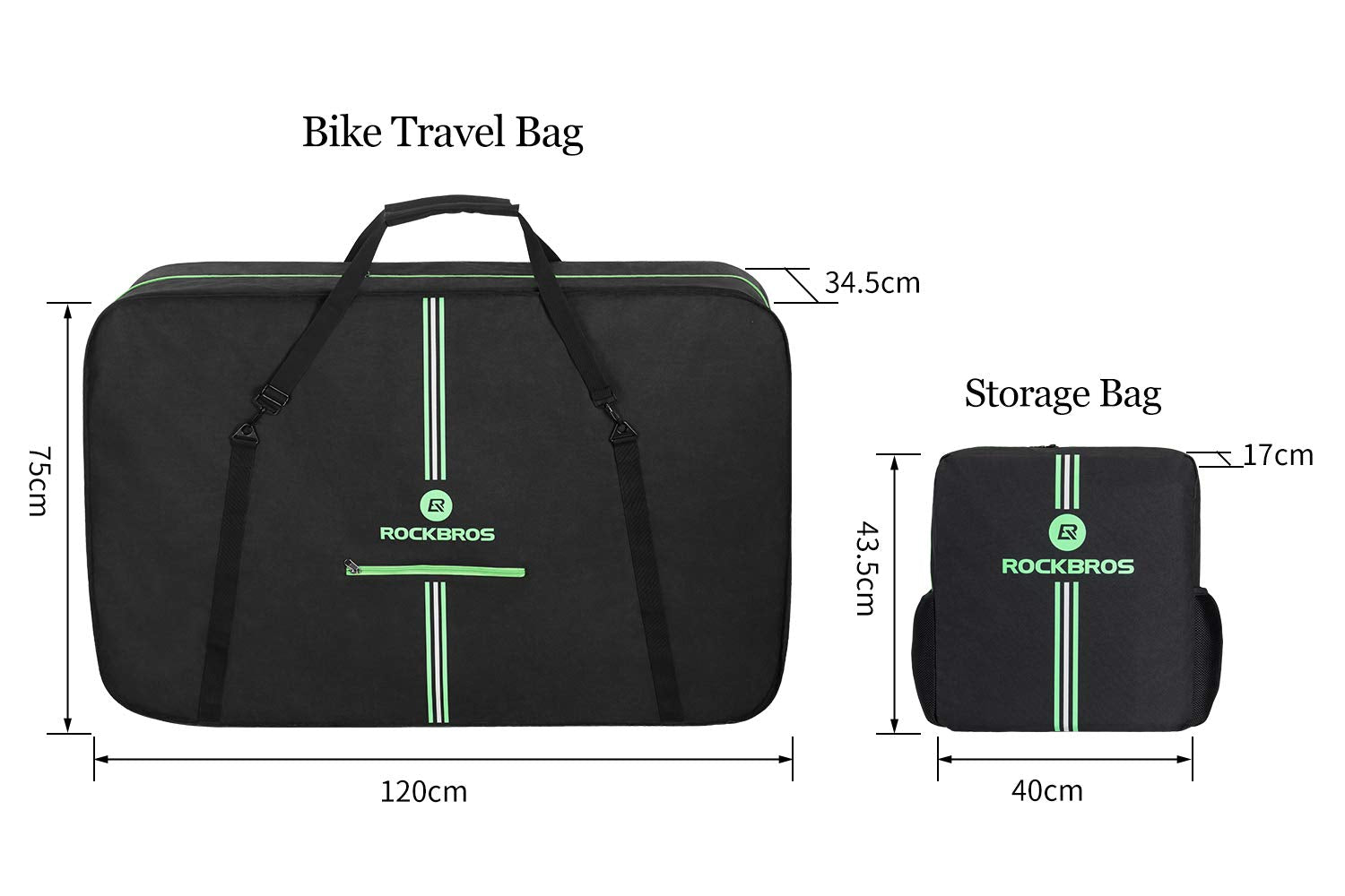 ROCKBROS Travel  Bikes Bike Travel Case Bike Bag For Air Travel - ROCKBROS