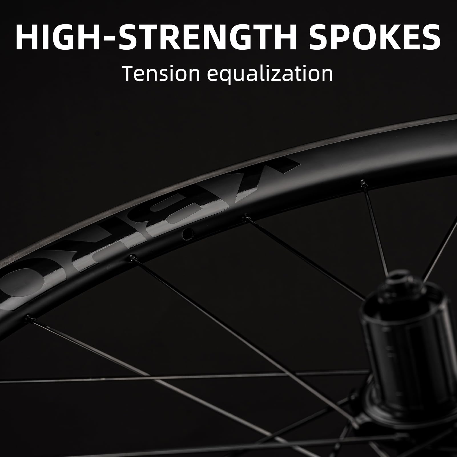 Cubic Disc Rim ROCKBROS Bike Wheels 700c Carbon Fiber Disc Rim 38/50/65 mm Road Bike ...
