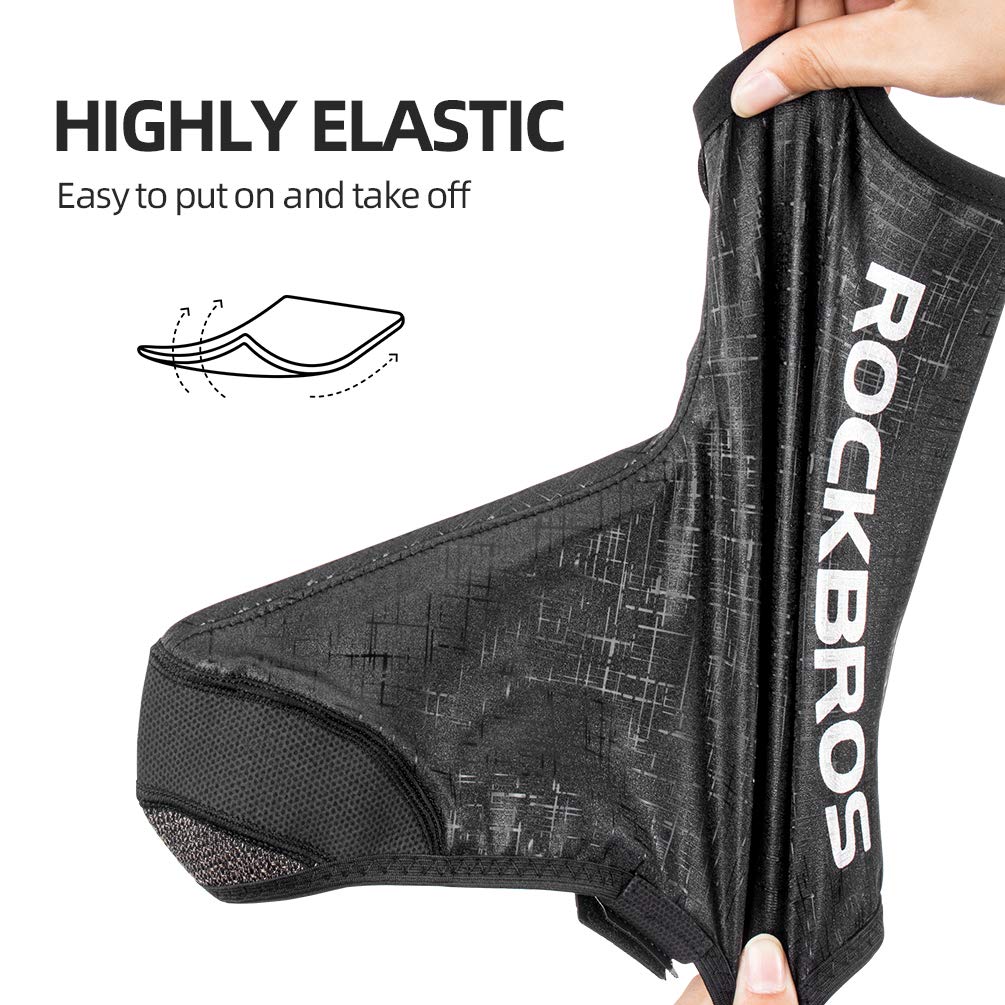 ROCKBROS Thermal Windproof Bike Shoe Covers for Mountain  Road - ROCKBROS