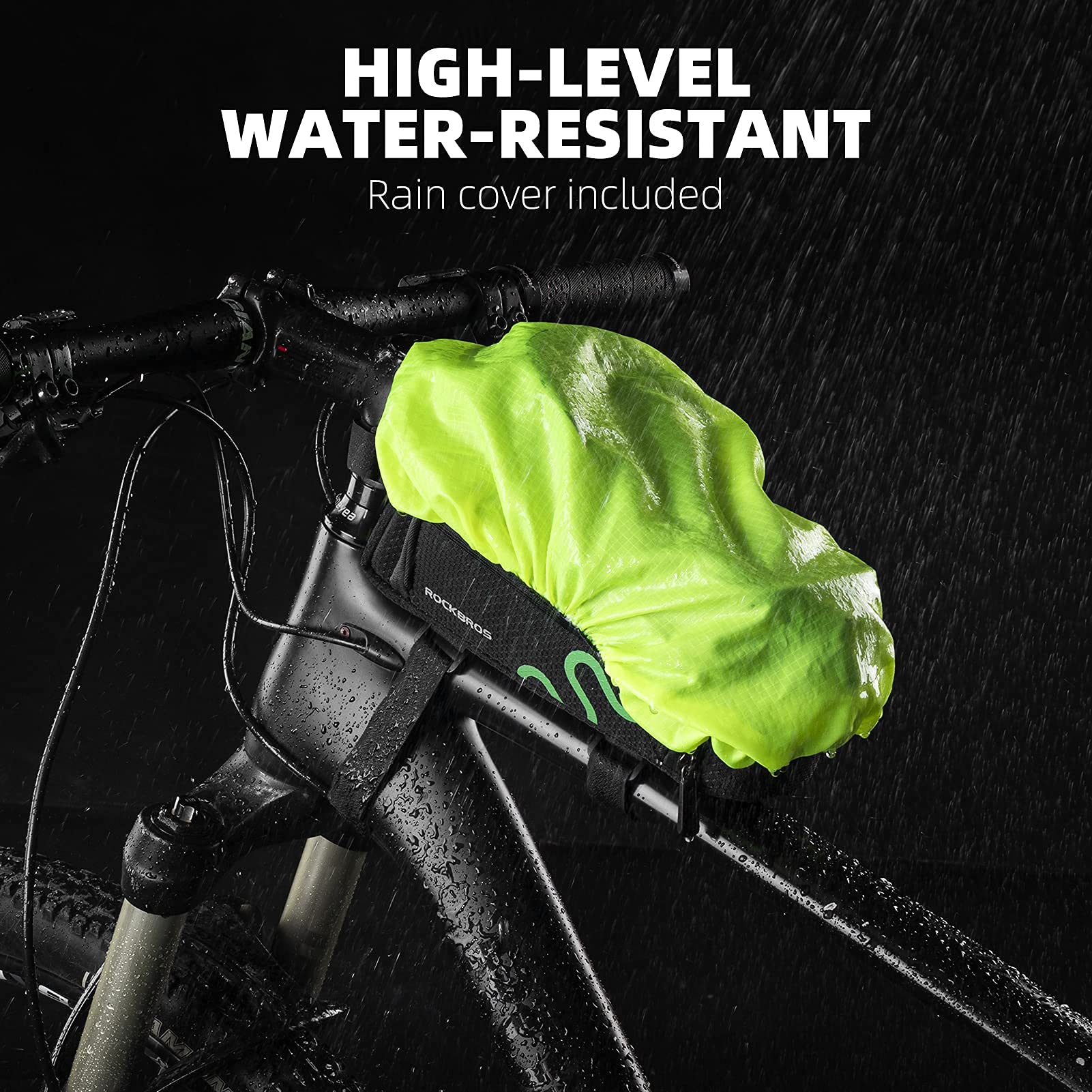 ROCKBROS Bike Phone Mount Frame Bag Bike  Bicycle Phone Holder with Side Bags