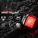 ROCKBROS Smart Bike Tail Light with 12 Lighting Modes