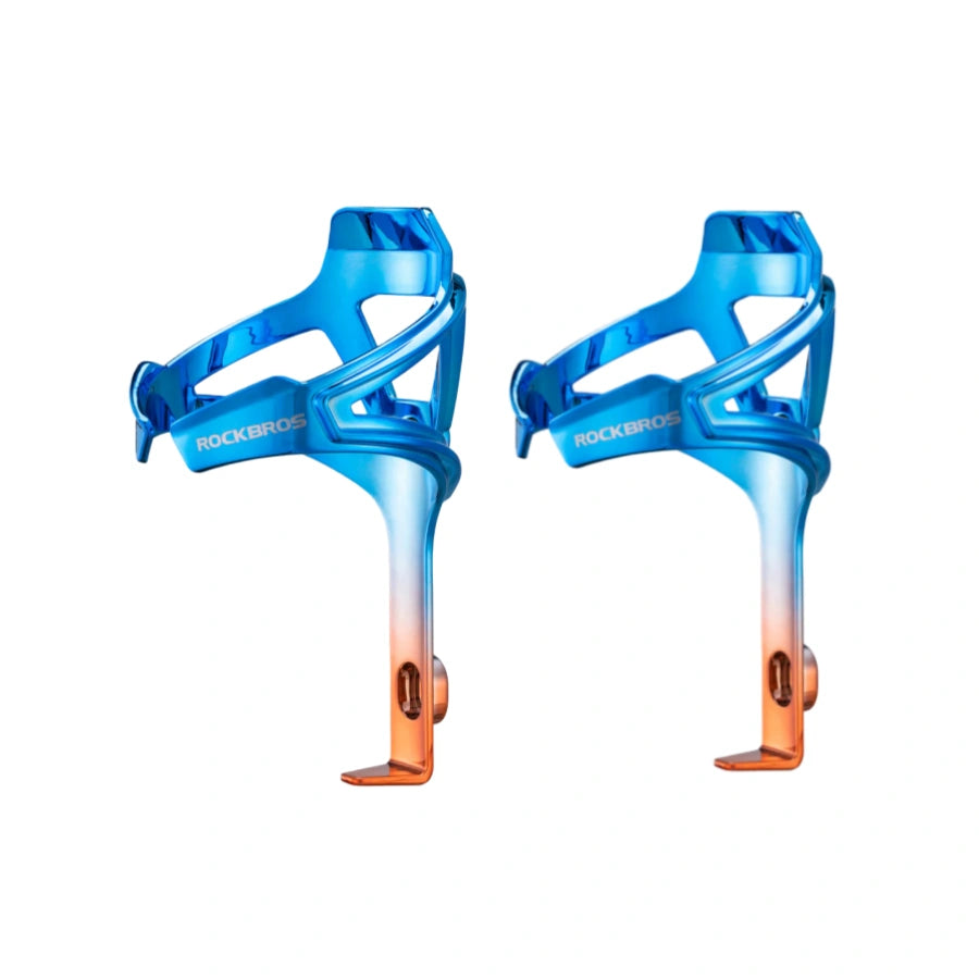 ROCKBROS bottle cage, easy to install, fits various bottle sizes #color_blue*2