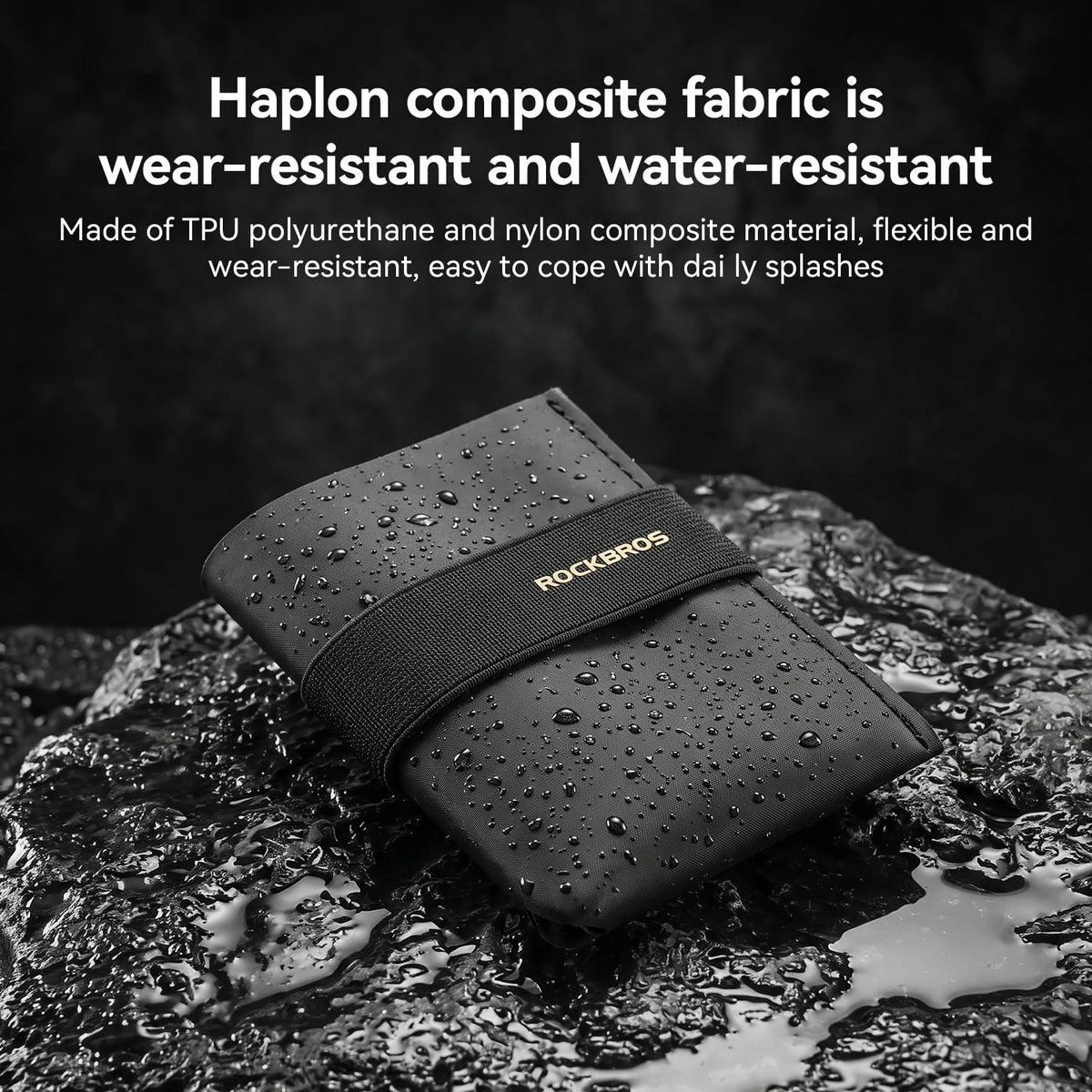 Lightweight Cycling Card Wallet Water-Repellent