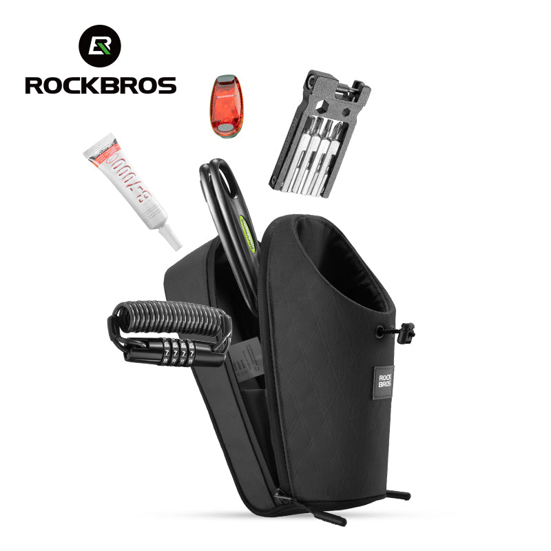 Magnetic Quick-Release Handlebar Bag Bike Water Bottle Bag 1.5L