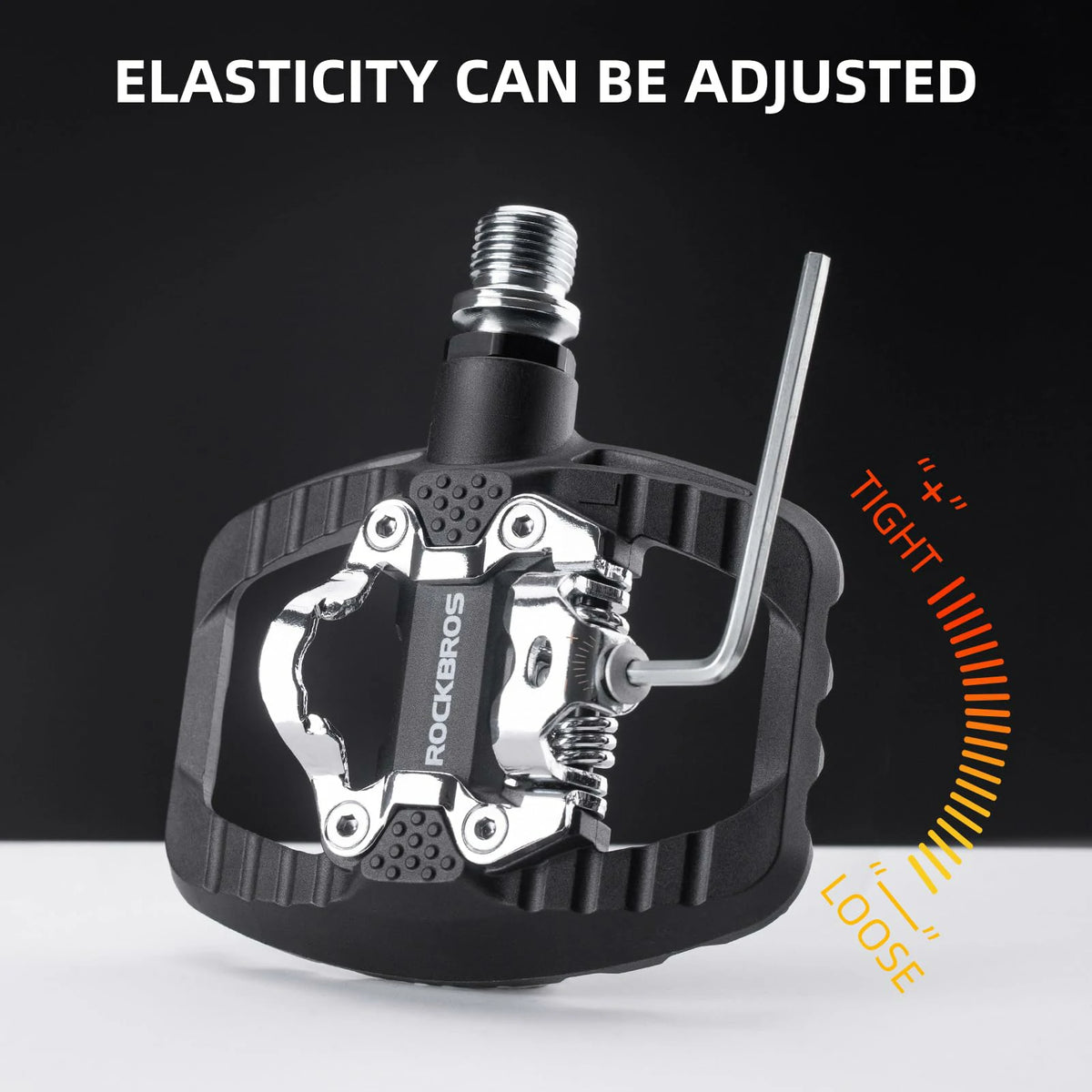 Mountain Bike Pedals Platform clipless pedal Compatible with SPD