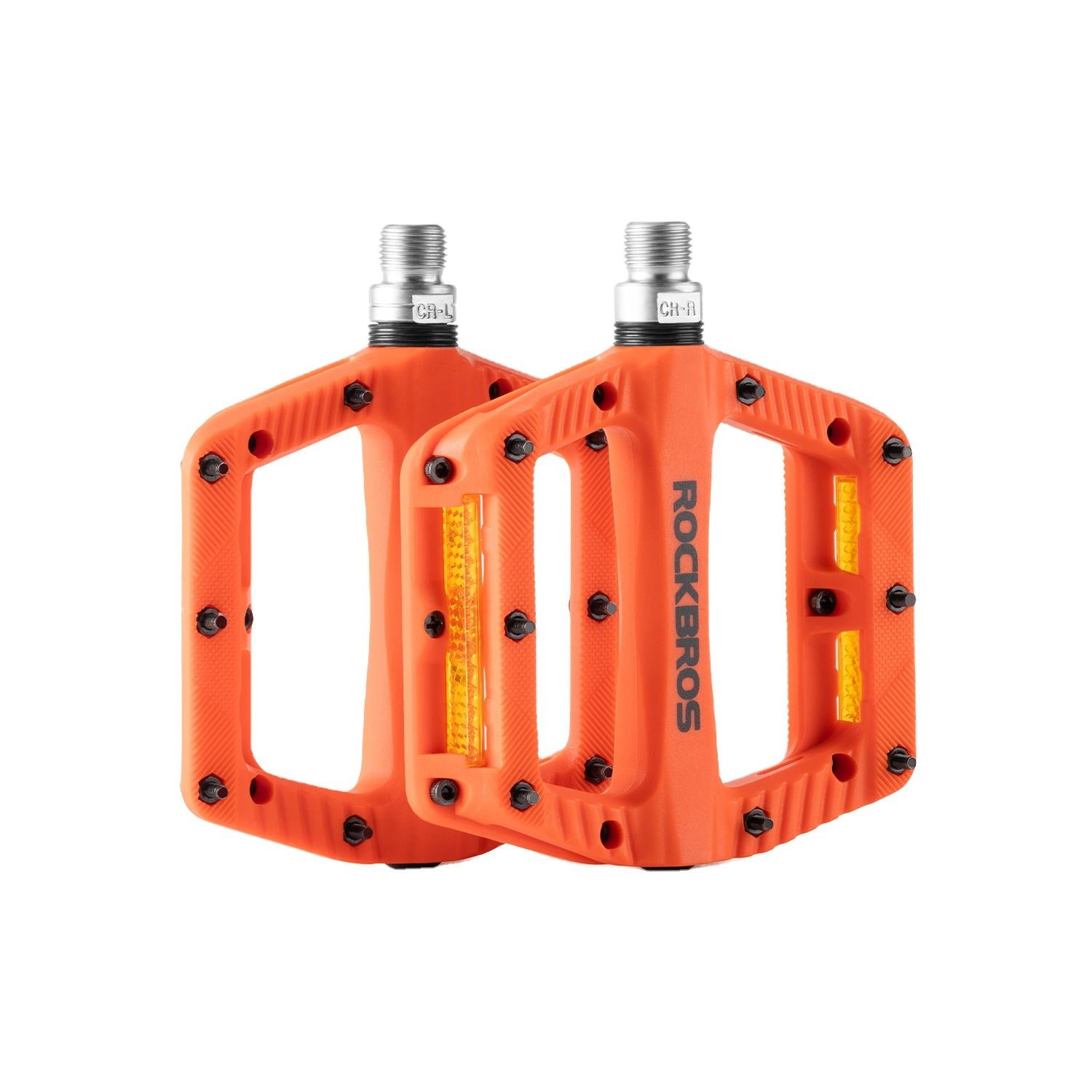 Nylon Bike Pedal Orange