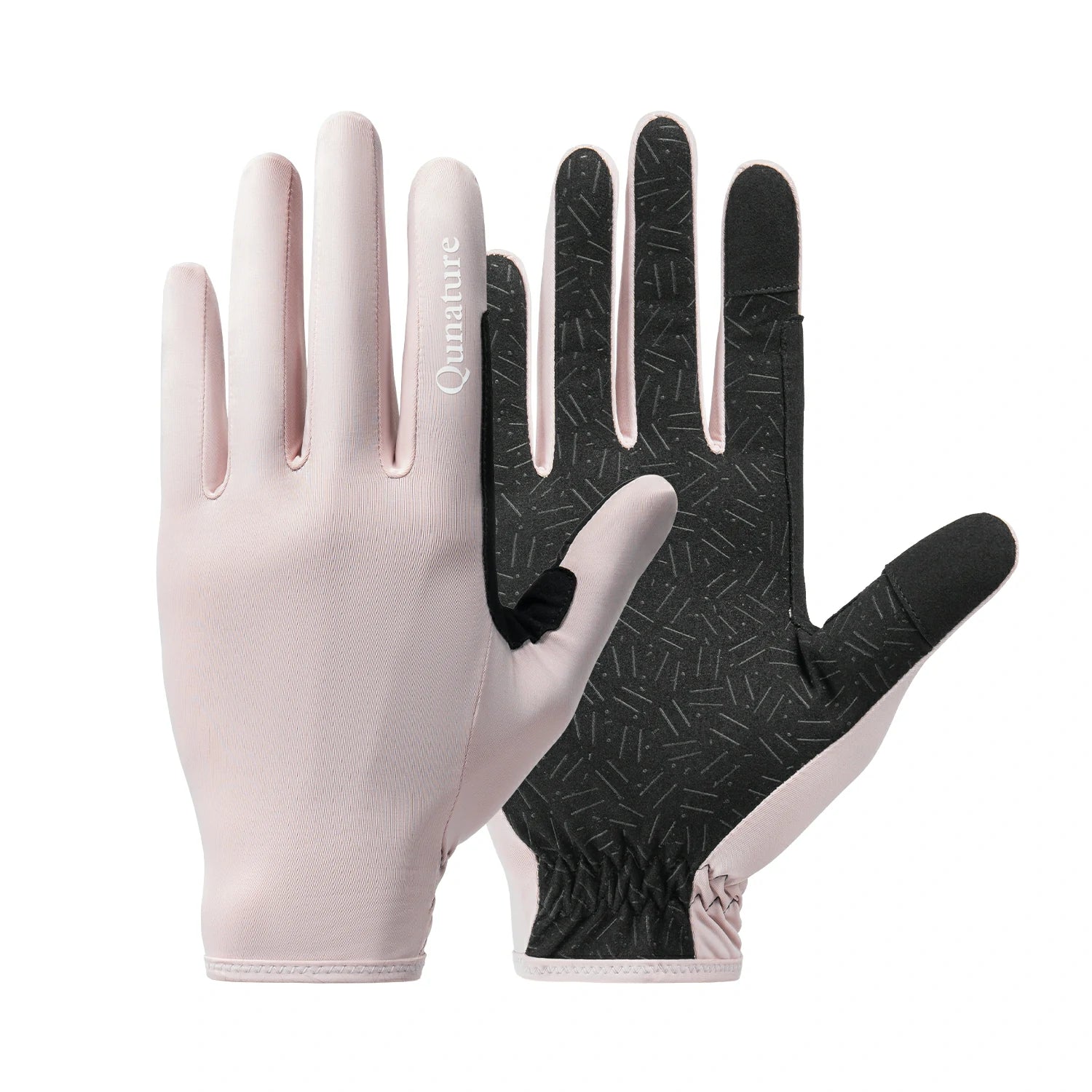 Cooling gloves with touchscreen fingertips #Color_Pink