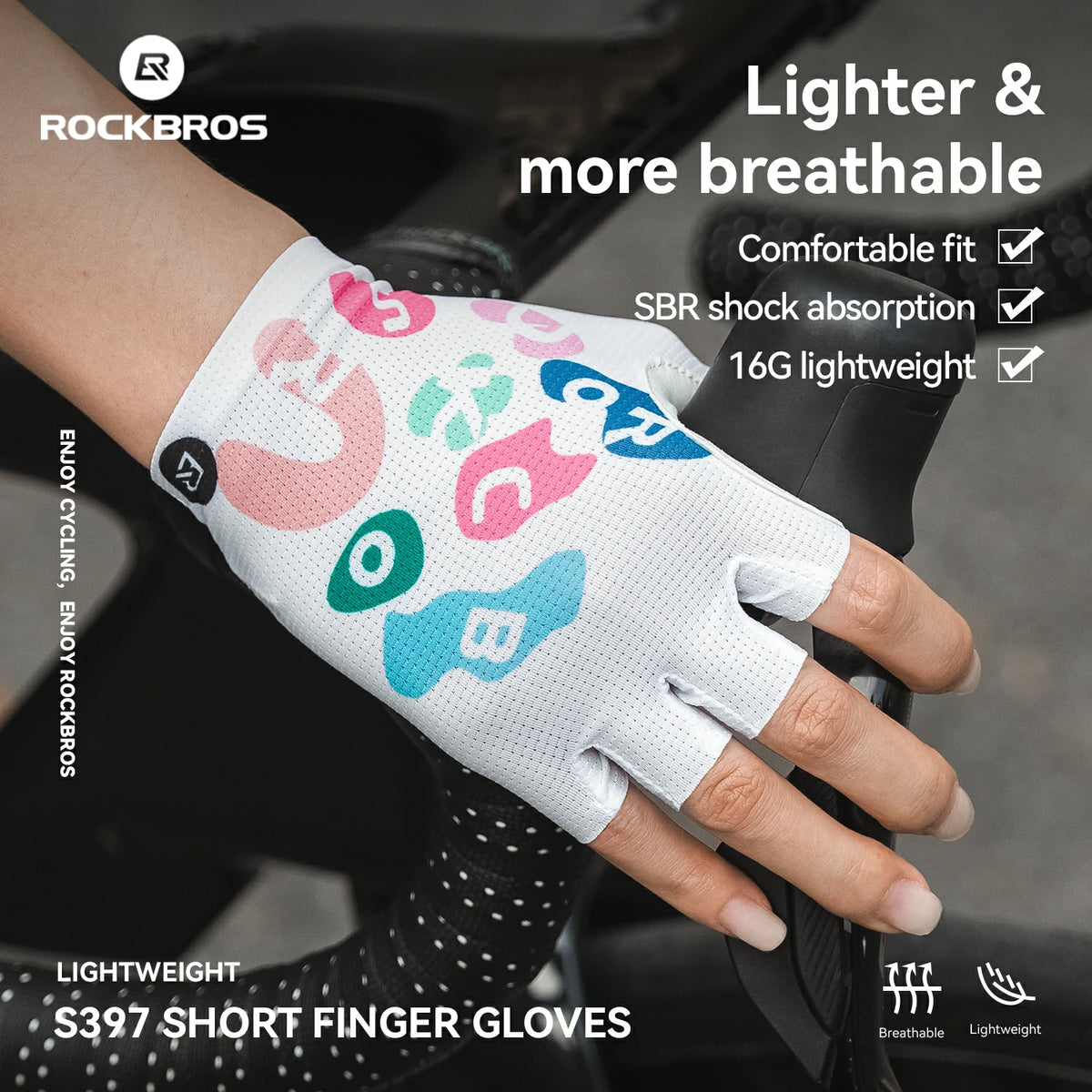 bicycle gloves women Women's Short Finger Cycling – Breathable, Shock-Absorbing, Lightweight durable synthetic suede is Model:GCX 782S SJR collection:tees Travel Backpacks Bags Briefcases