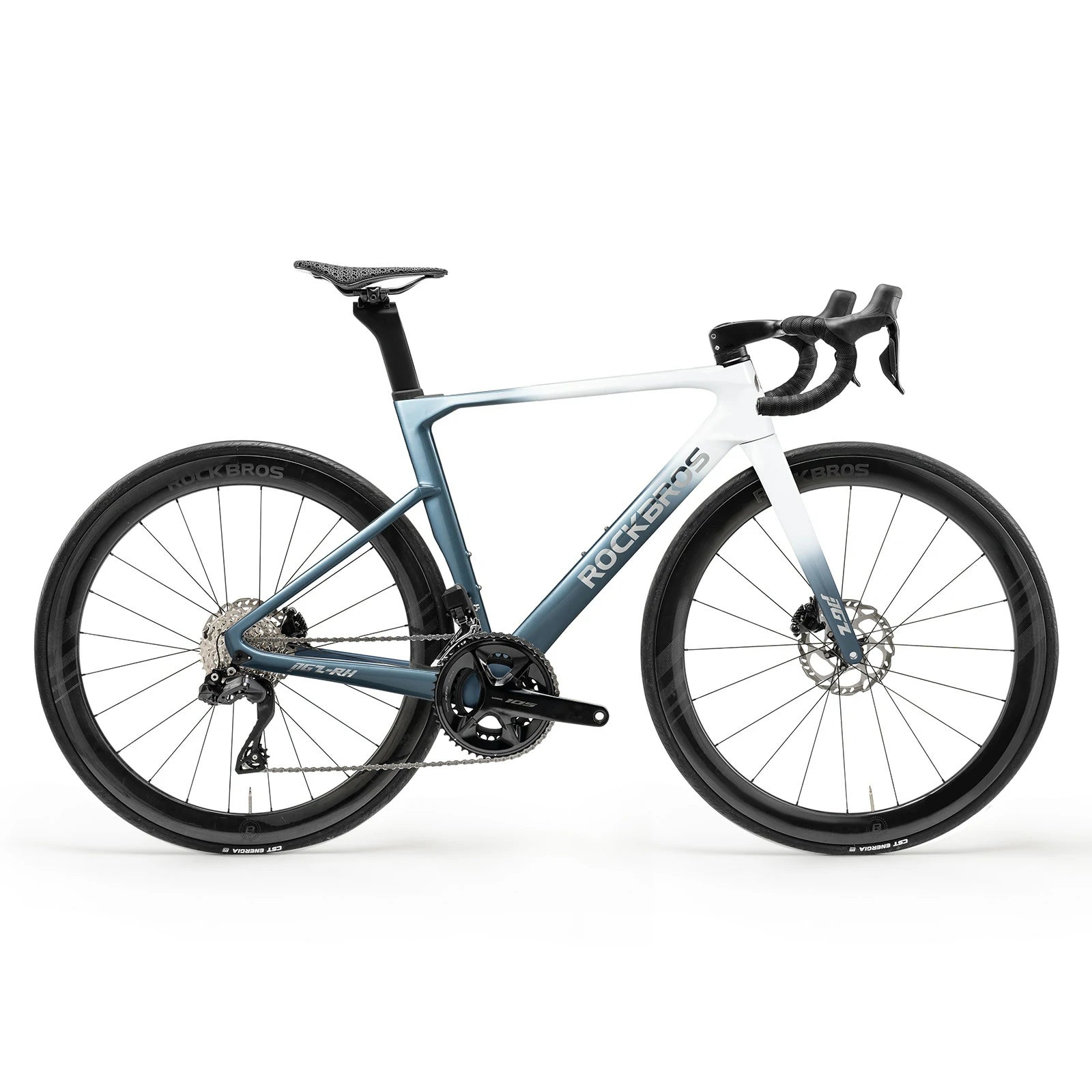 #Kits_Shimano R7170 kit color_White Pearl Grey Blue