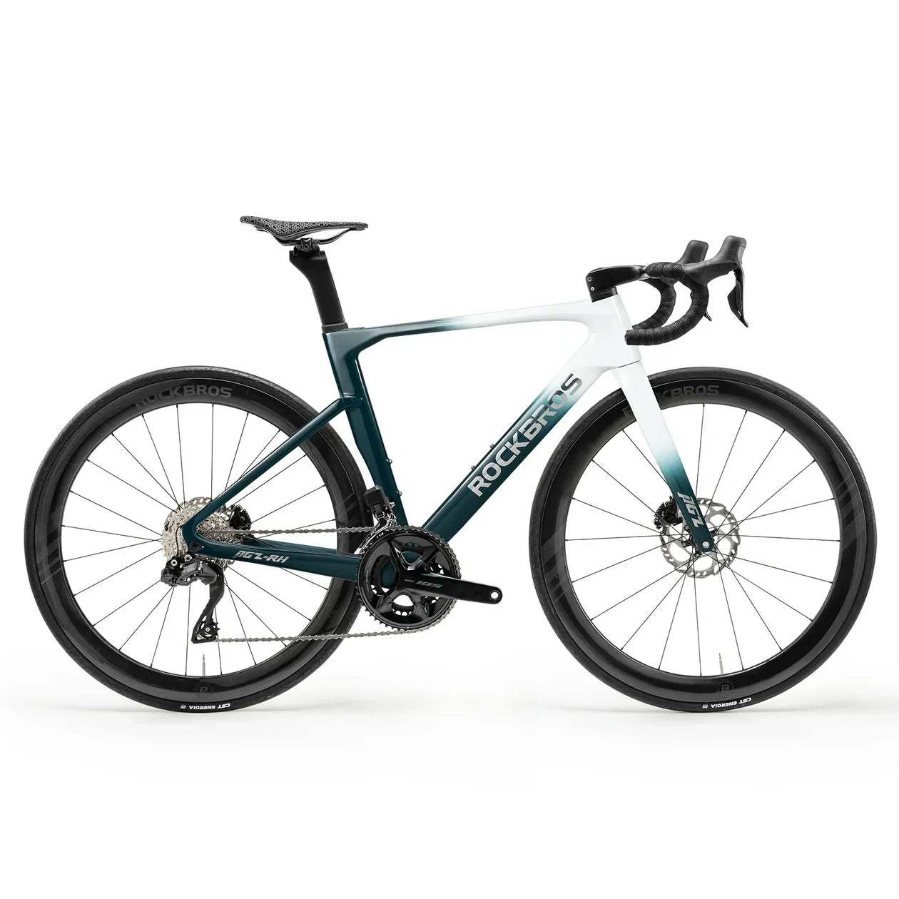 #Kits_Shimano R7170 kit color_White dark green