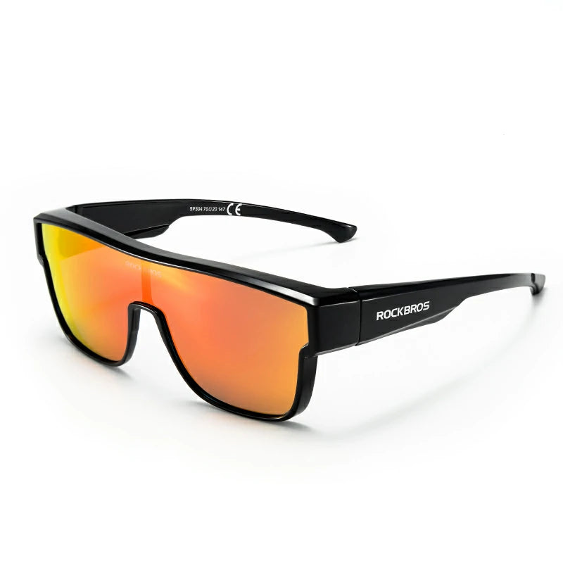 Fit Over Polarized Sunglasses: UV400 Wrap display picture 3