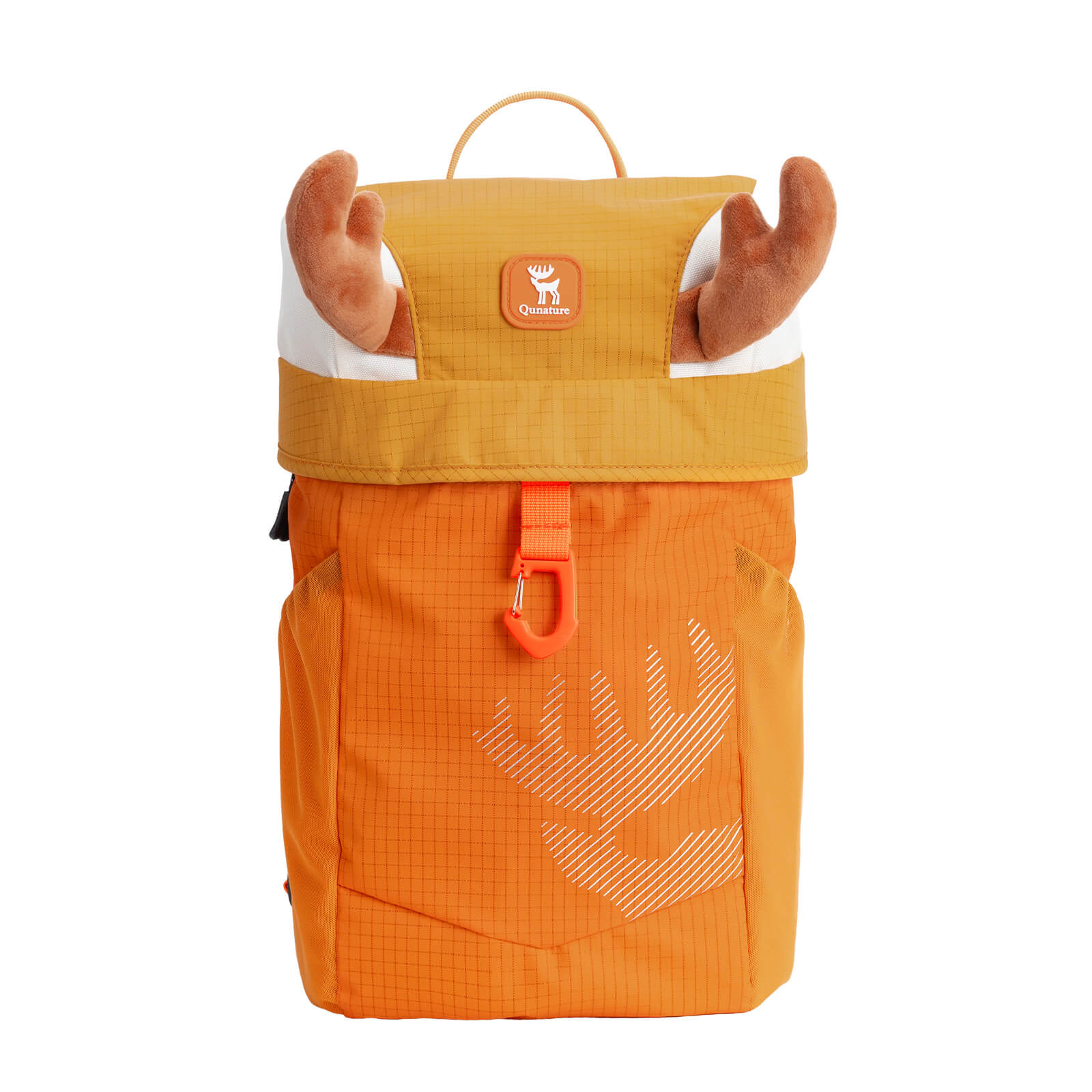 The Qunature 8L lightweight hiking backpack for children is made of water-repellent fabric and is designed specifically for children aged 4-8.
#color_orange