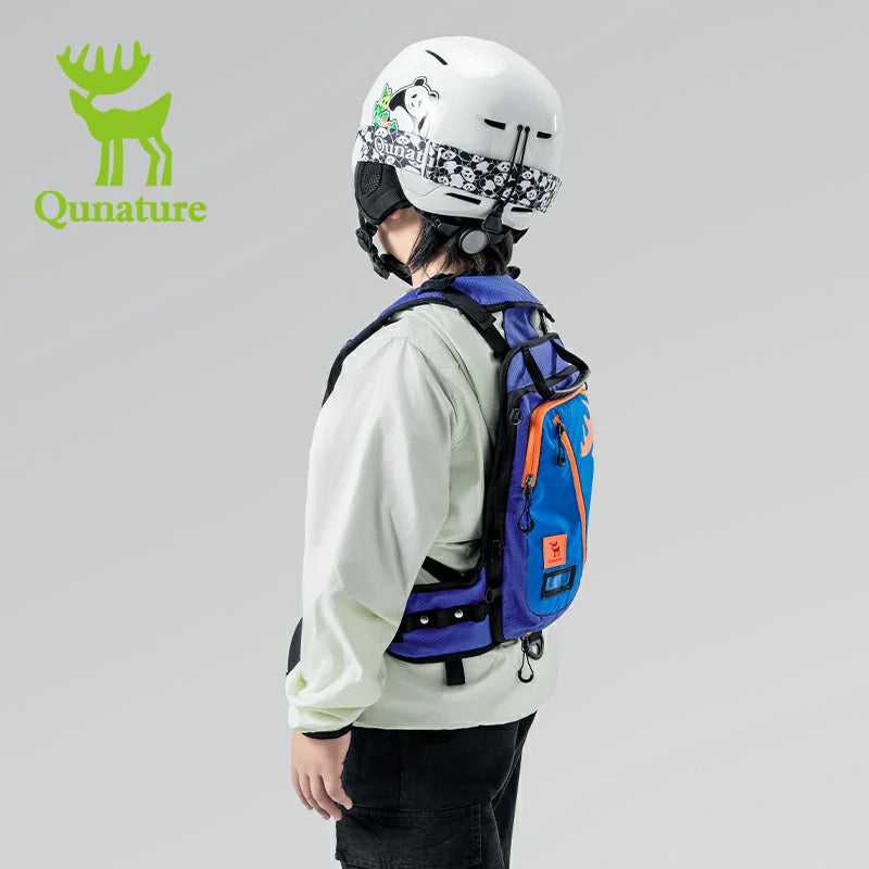 Qunature Kids’ Ski Training Backpack With Traction Rope-H53