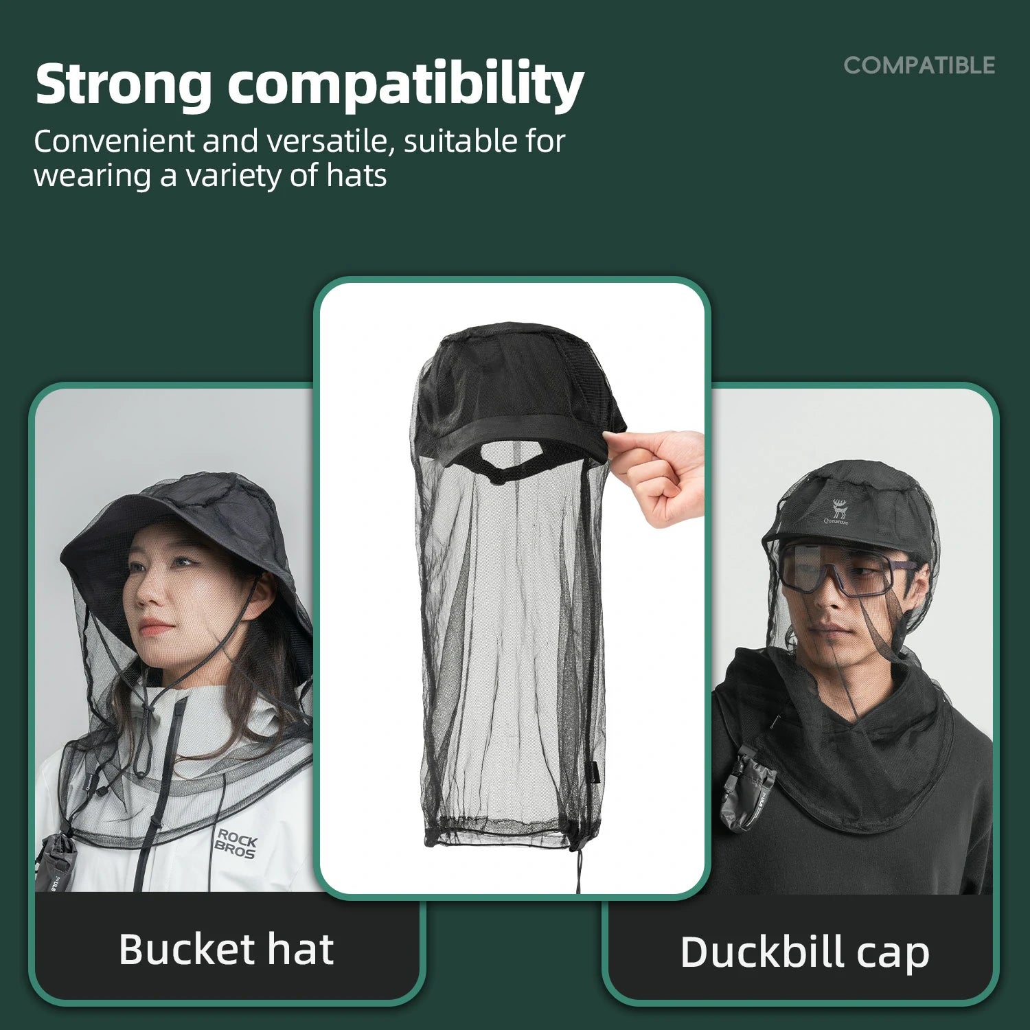 Qunature Mesh Mosquito Cover