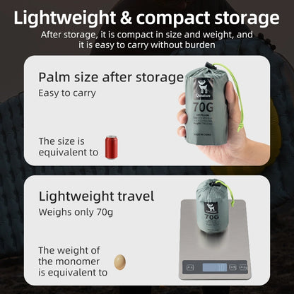 Qunature Ultralight Inflatable Camping Pillow