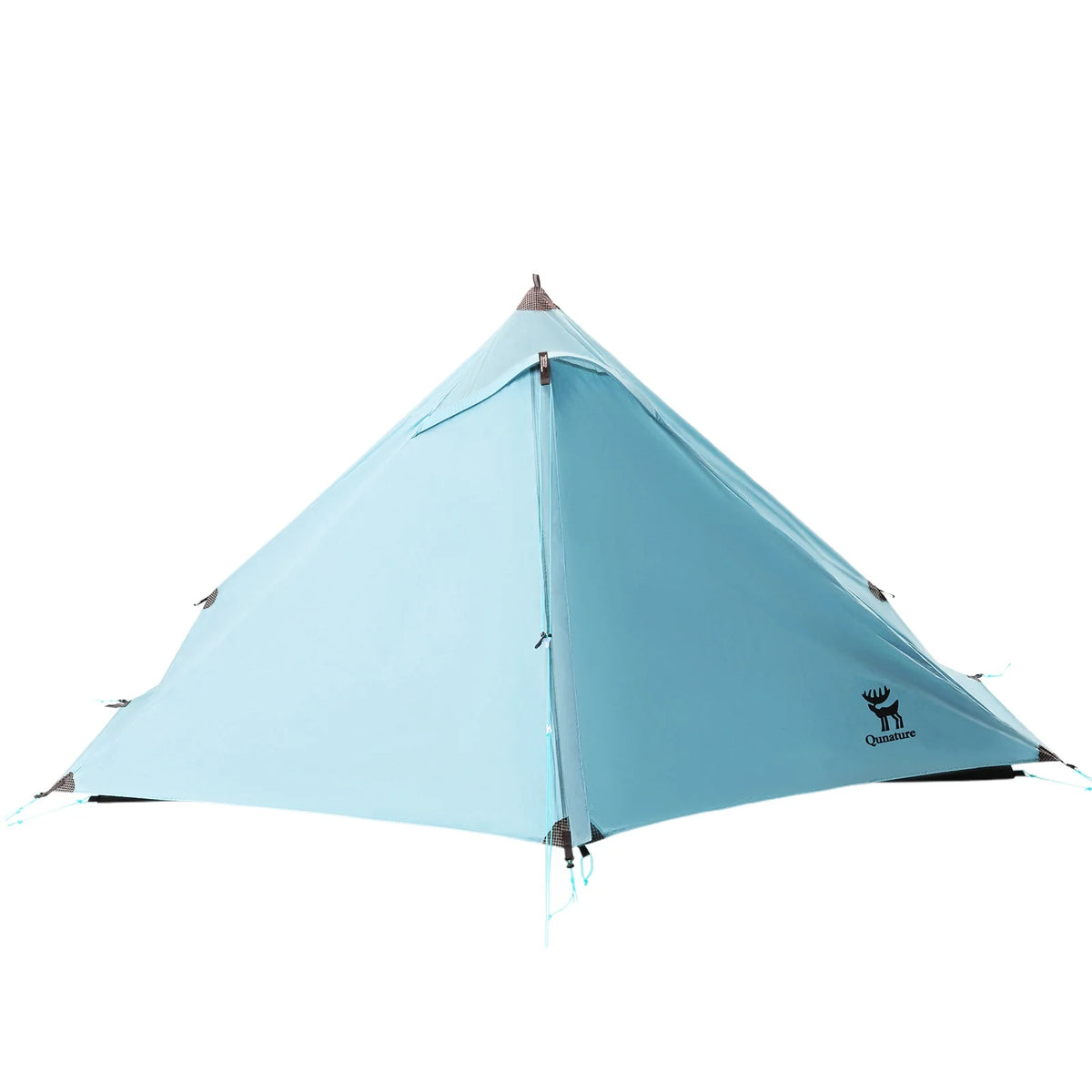 QUNATURE Ultralight Tent クリアブルー Qunature Ultralight Tent Rodless Rainproof Easy Setup for Outdoor Camp