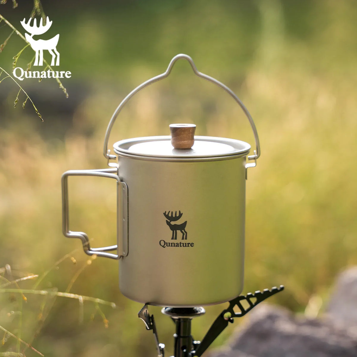 Ultralight Titanium Camping Mug 750ml -ROCKBROS