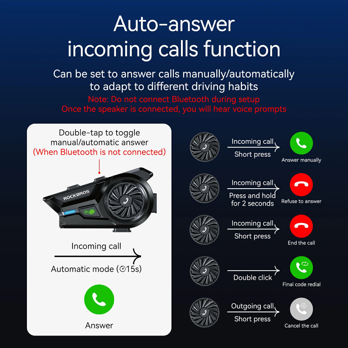 cooling fan for motorcycle helmet R1 Motorcycle Bluetooth Headset, Helmet Speakers Communication IP56 Waterproof Hands-Free Call/Music/GPS HD Stereo Loud Sound Headphone