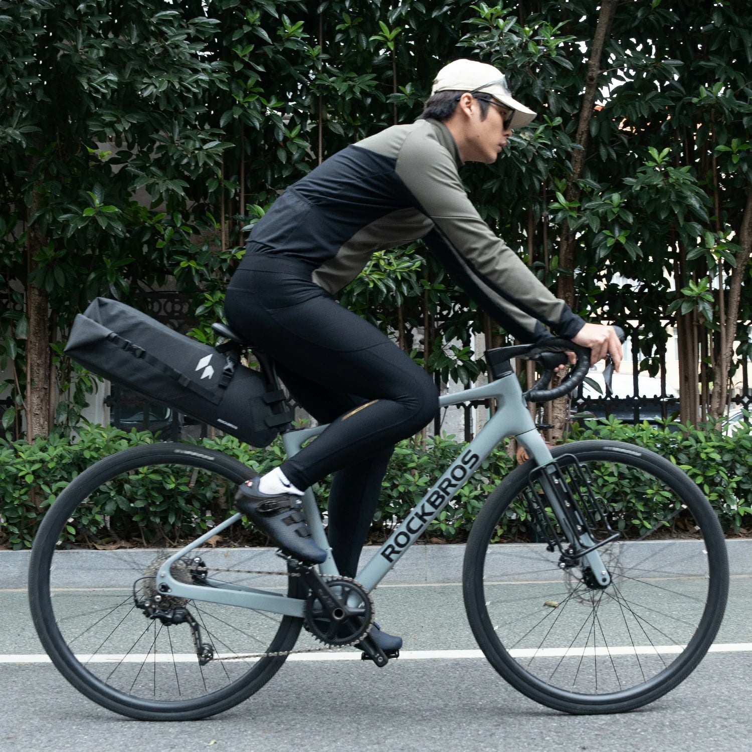 RideMate 100% Waterproof Bike Tail Bag 13L