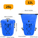 rockbros blue rear rack bags#color_blue