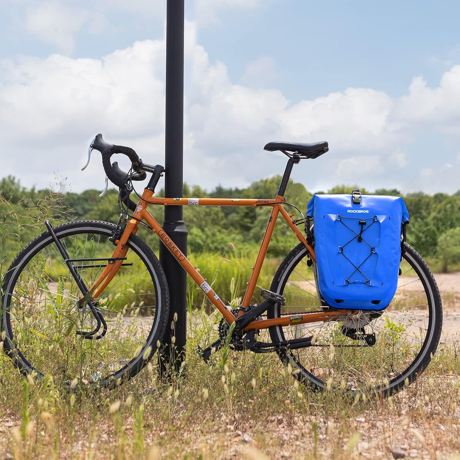 cycling panniers blue 32l#color_blue