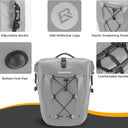 grey rockbros touring panniers#color_grey