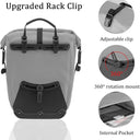 rockbros grey rear rack bags#color_grey