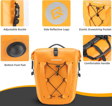 orange rockbros touring panniers#color_orange