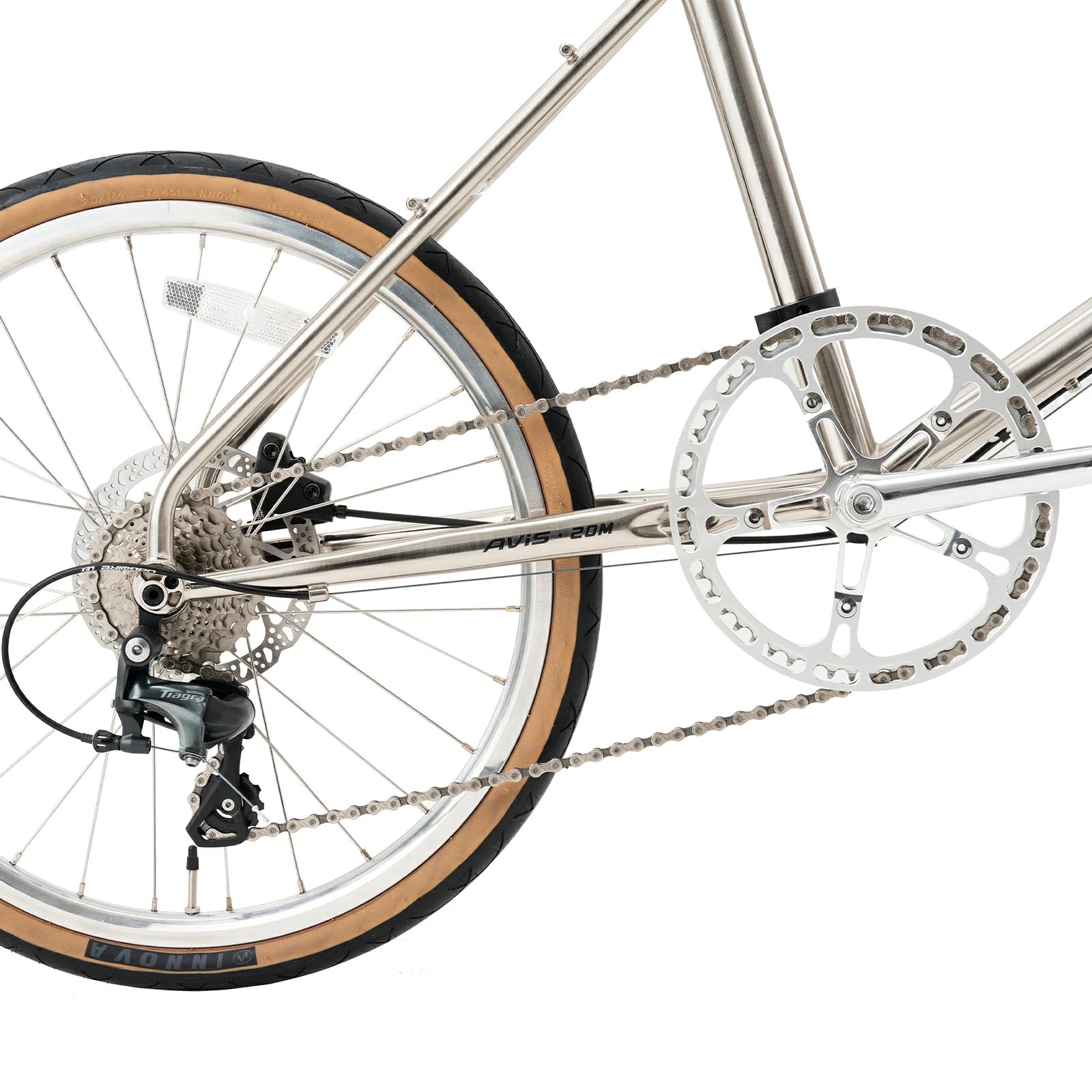 rockbros-avis-20-inch-aluminum-road-bike-drivetrain