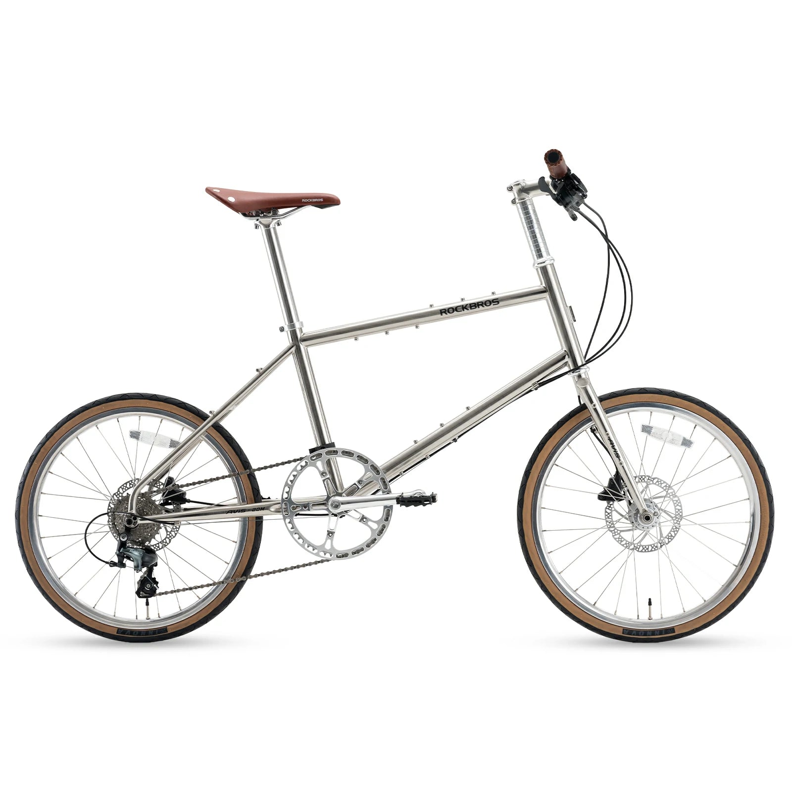 rockbros-avis-20-inch-aluminum-road-bike-front-view