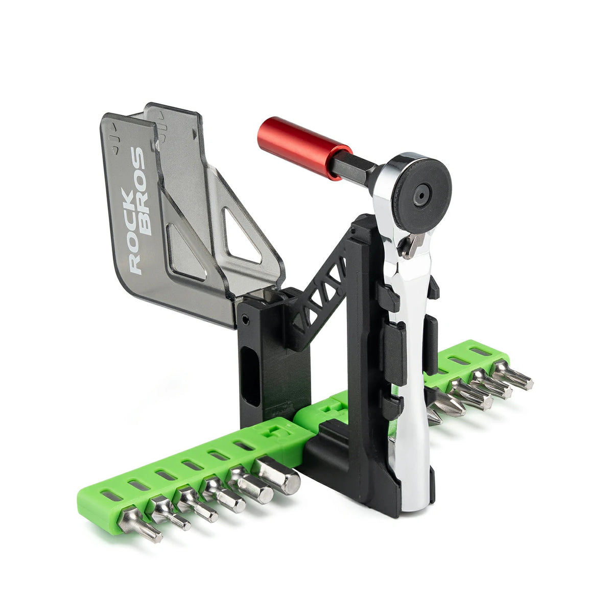 ROCKBROS Tools de réparation 16 en 1 Kit d'outils de vélo VTT Multi Outil de