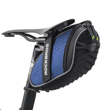 blue rockbros 3d shell saddle bag#color_blue