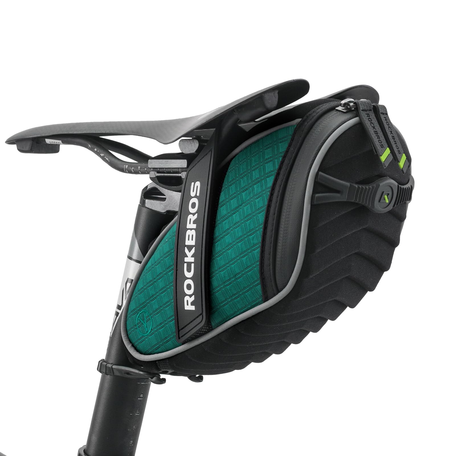 green rockbros 3d shell saddle bag#color_green