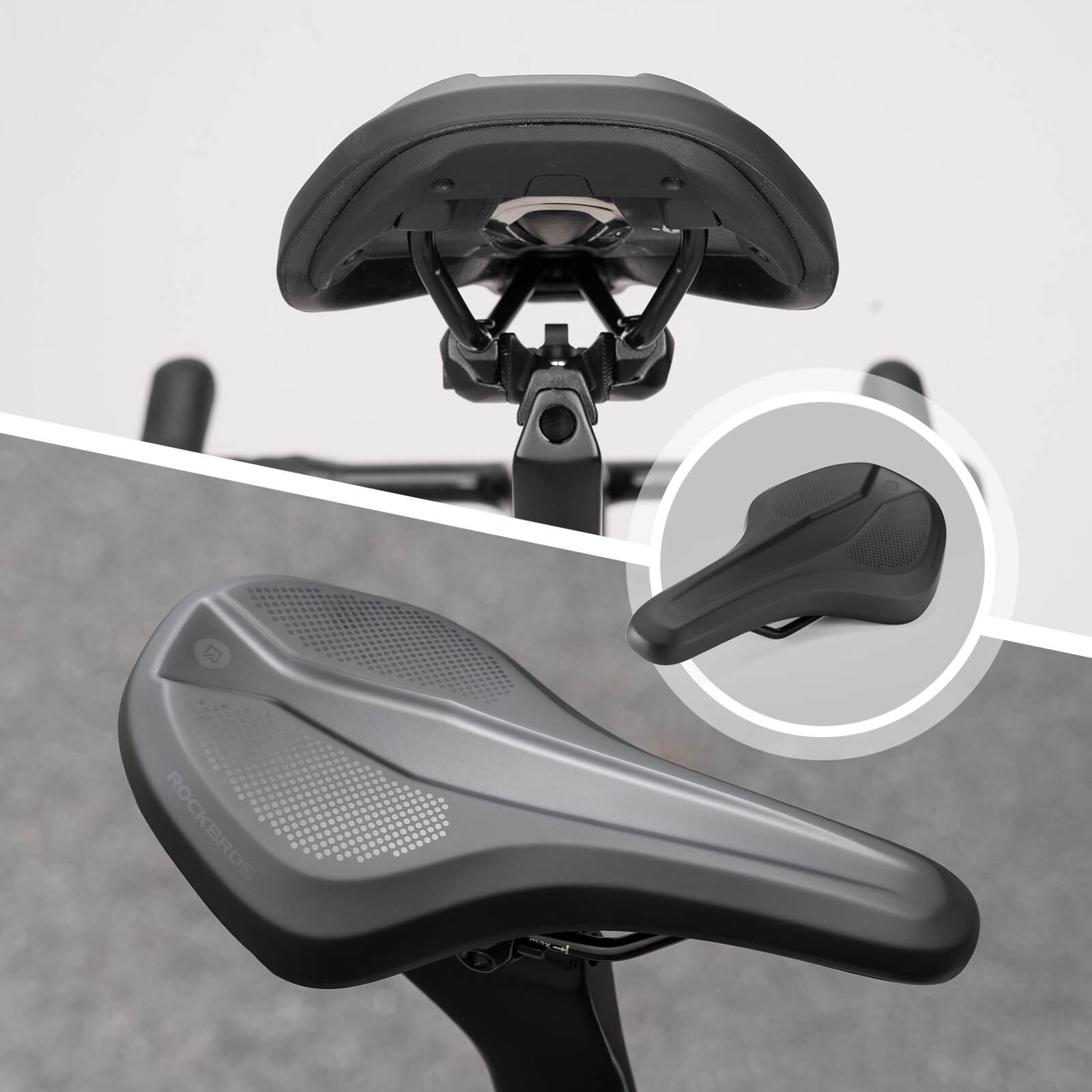 ROCKBROS Bike Saddle Comfortable