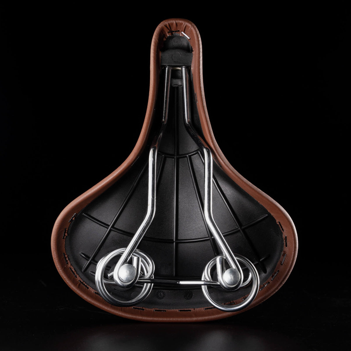 Selle ROCKBROS Pour VTT Et Vélo Route – Cuir Synthétique – Noir, Blanc Ou Marron – Dimensions 270x132x65 Mm – Poids 250g – Antichocs