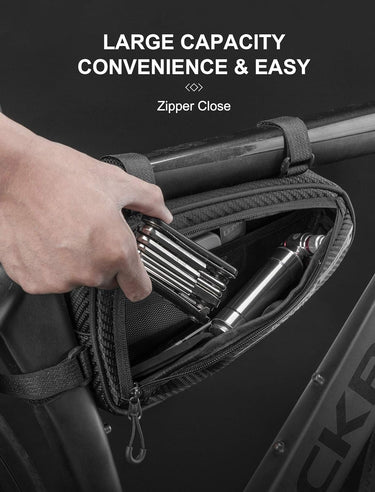 black bicycle frame pouch bag#color_black