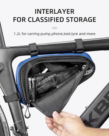 rockbros blue frame bag#color_blue