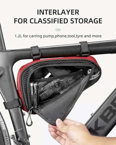 rockbros red frame bag#color_red