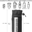 stem mounted water bottle bag