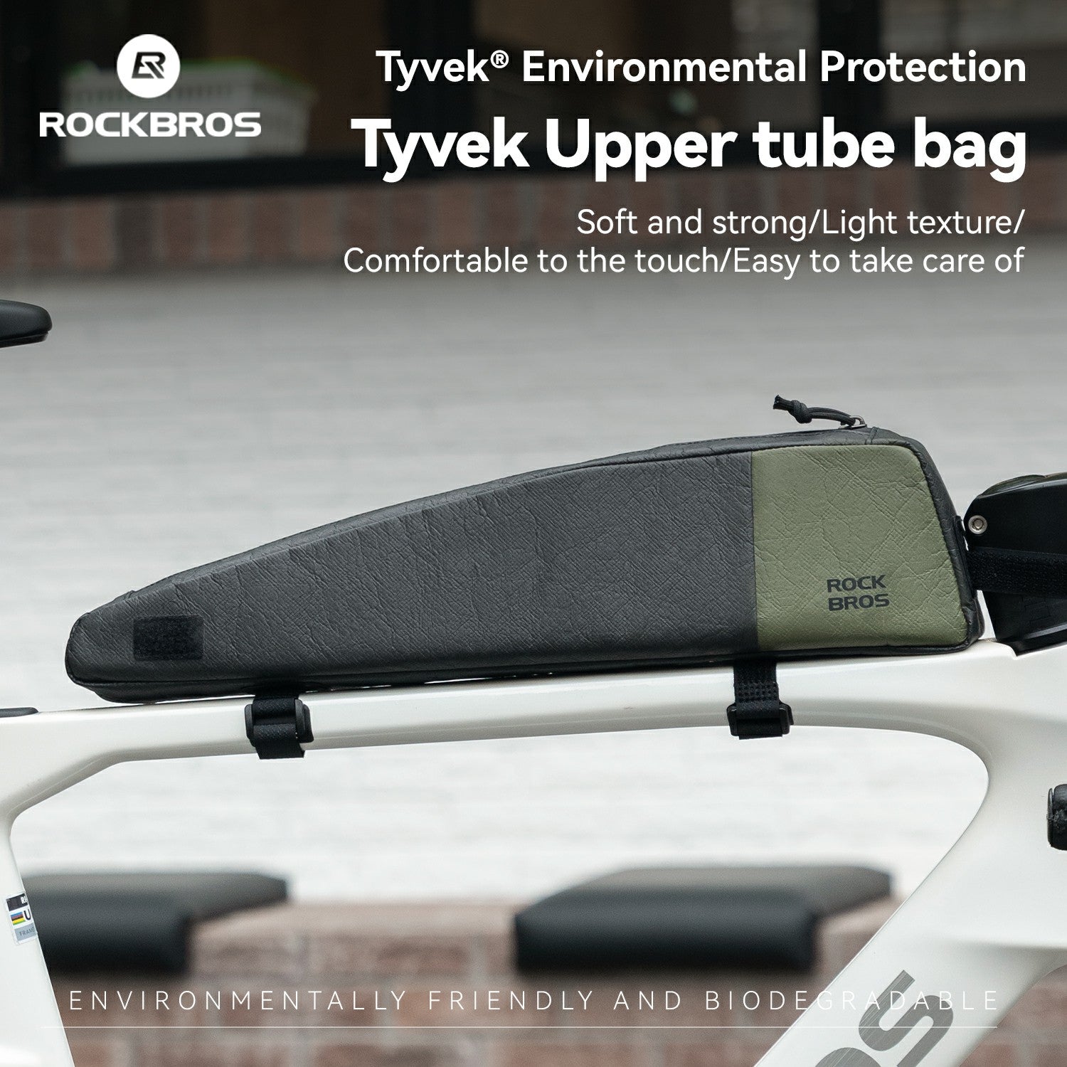 eco-friendly bicycle saddle bag for road and mtb