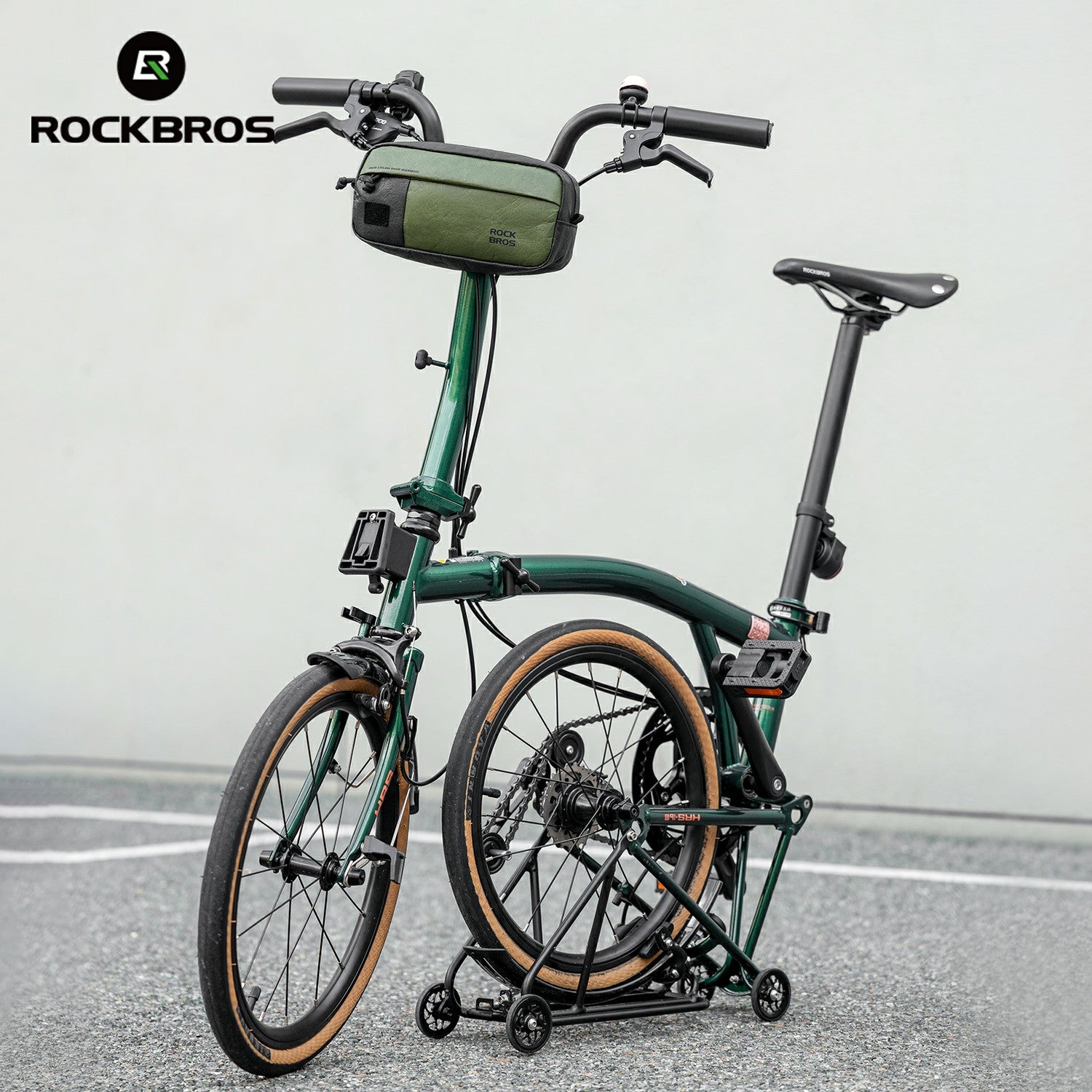 rockbros tyvek cycling bag eco-friendly multi-position carrying