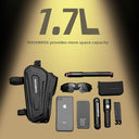 waterproof bike phone frame bag