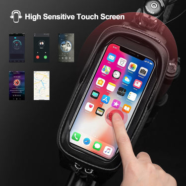 rockbros bike phone pouch